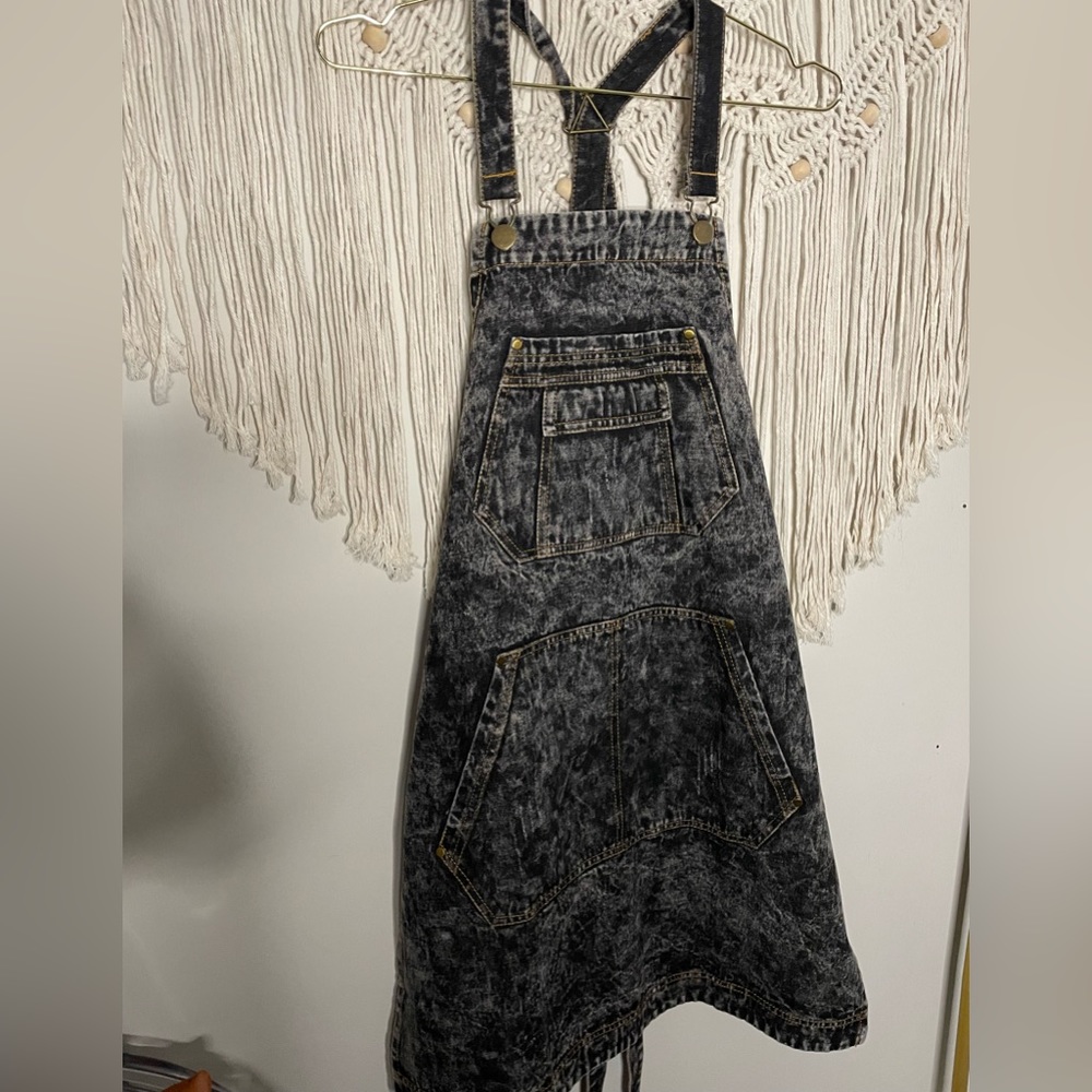 Denim apron